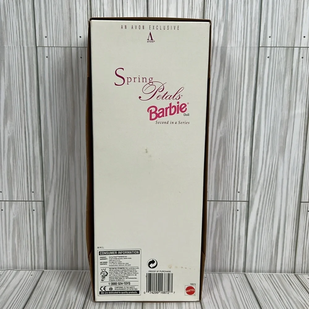 Barbie Doll Spring‎ Petals Avon Exclusive 1996 Mattel #16872 New in Box